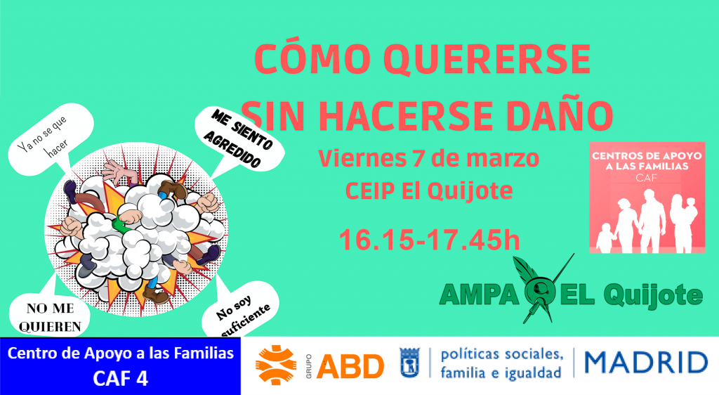 TALLER - COMO QUERERSE SIN HACERSE DAÑO -