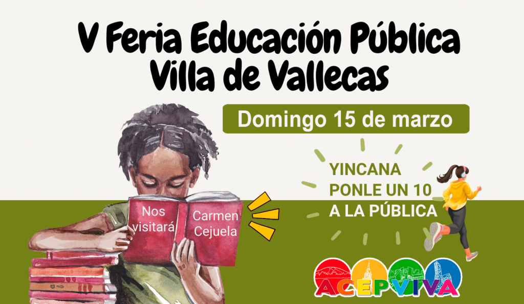 V FERIA DE LA EDUCACIÓN PÚBLICA VILLA DE VALLECAS